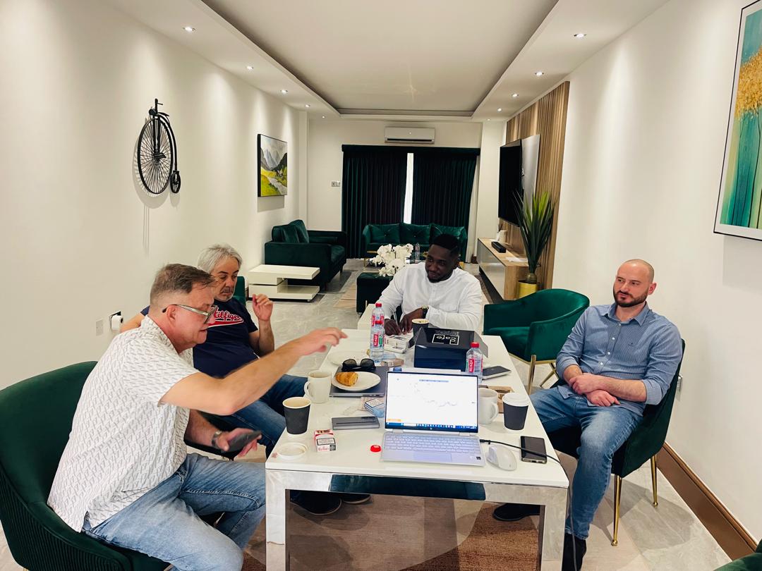 Business strategy meeting